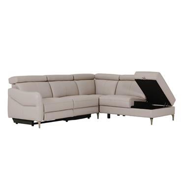 Neptune Corner Group Electric Recliner RHF Stone
